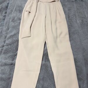 H&M Cream Women's Trousers